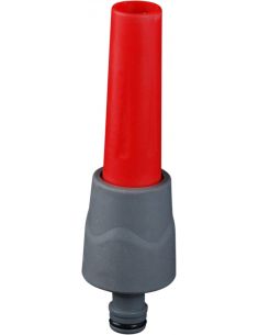 Lance arrosage plastique Spido gris/rouge