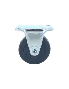 Roulettes ammeublement platine fixe Ø50 mm charge 20Kg S12 C50 Caujolle