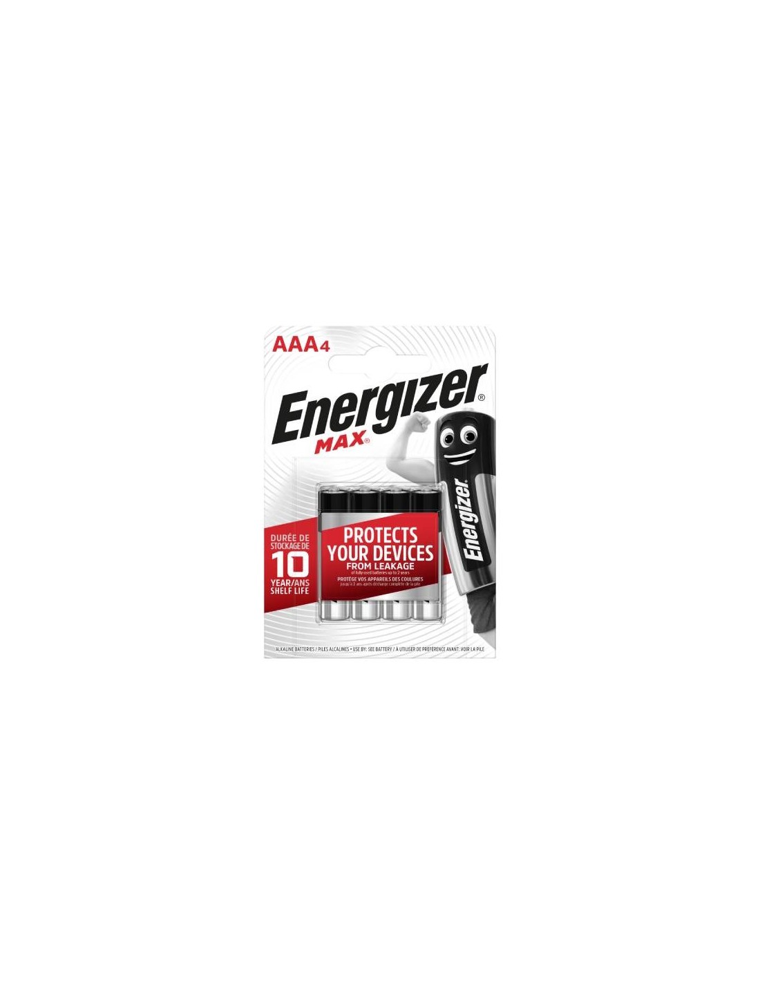 Piles Energizer Max AAA LR03 - MABOX - Informatique